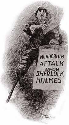 MURDEROUS ATTACK UPON SHERLOCK HOLMES.