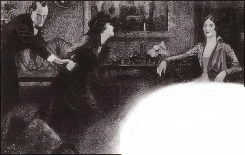 “WITH AN OATH MISS WINTER DARTED FORWARD, AND IF I HAD NOT CAUGHT HER WRIST SHE WOULD HAVE CLUTCHED THIS MADDENING WOMAN BY THE HAIR.”