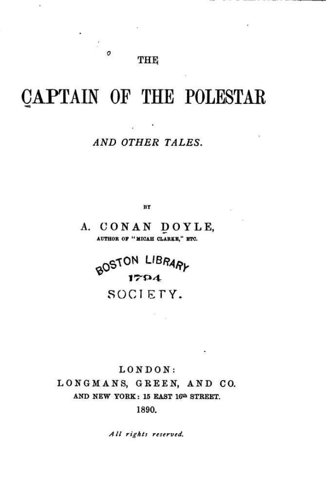 The Captain of the Polestar