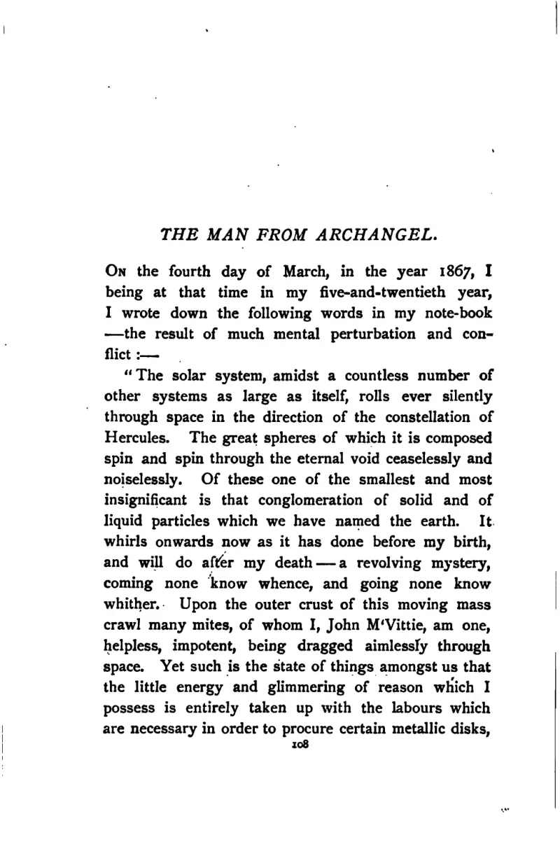 The Man From Archangel
