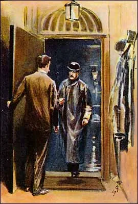 IT WAS YOUNG STANLEY HOPKINS, A PROMISING DETECTIVE.