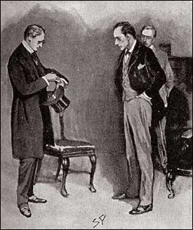 HE SCRIBBLED THE APPOINTMENT ON HIS SHIRT-CUFF