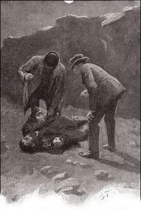 It was the face of Selden, the criminal!