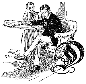 HIS EYES RESTED THOUGHTFULLY UPON THE SINEWY FOREARM AND WRIST