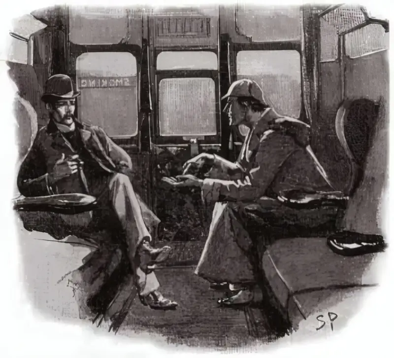 Holmes gave me a sketch of the events
